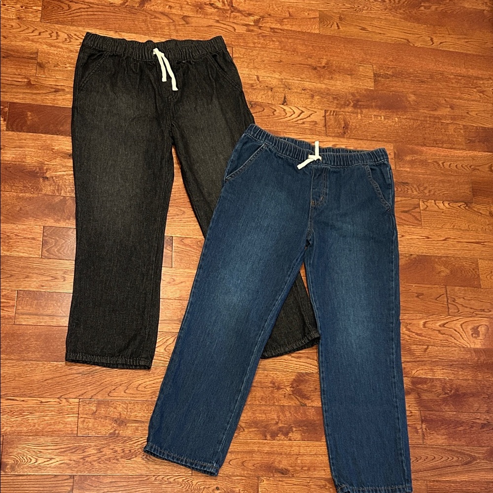 Cat & Jack Blue and Black Kids Jeans